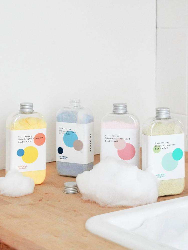 오감목욕 버블바스 입욕제 2종 세트 - 아기 유아 거품 목욕 놀이 천연 입욕제