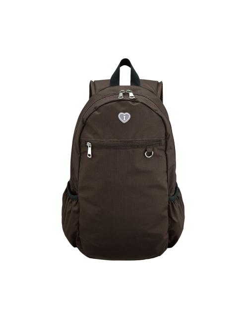 Love walk backpack - Brown (러브 워크 백팩 브라운)