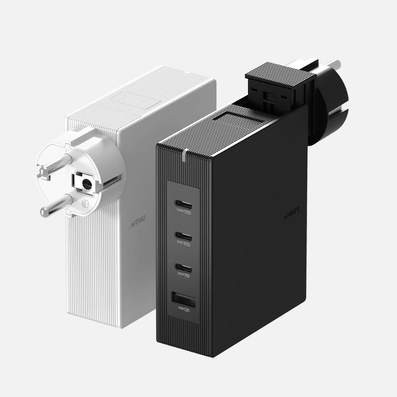 PD3.1 140W 여행용 접지 멀티 초고속충전기 GT310