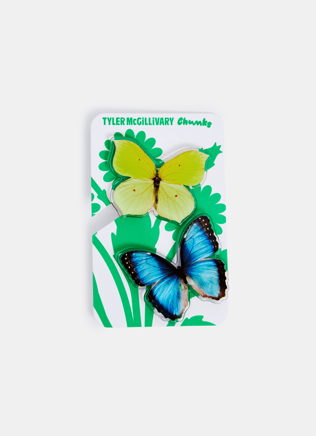 Blue and Yellow Butterfly Clip Pack - OS / Blue Morpho/Yellow Brimstone Butterflies