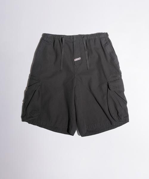 Twill Cargo Half Pants Navy