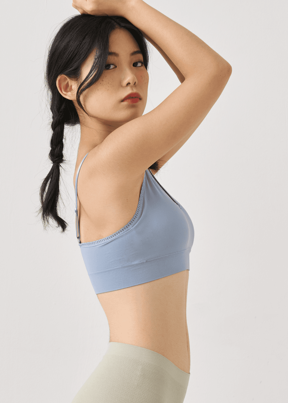 실크 크림 브라렛