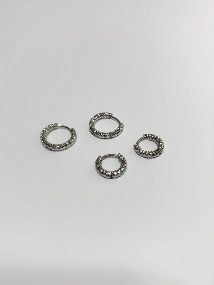 [1+1 sale] round texture one-touch ring