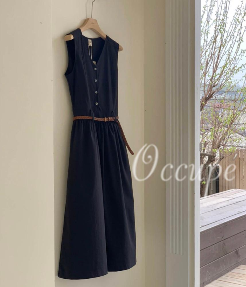 슬로우비 마망 원피스 벨트세트 (2col) slowb