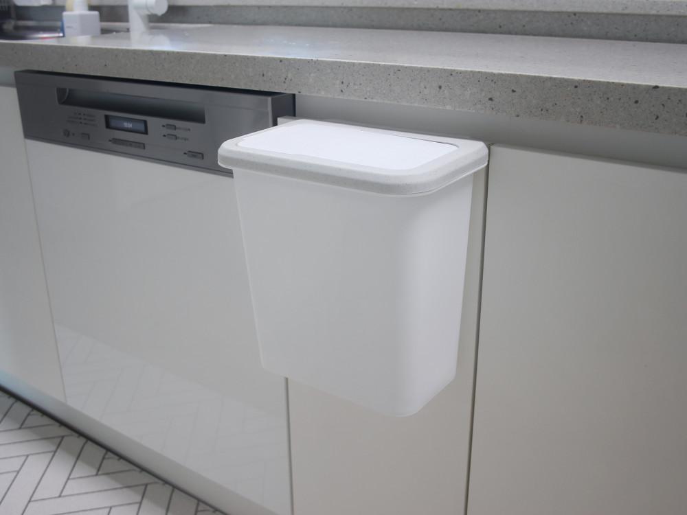 [3차 재입고] 걸이형 슬라이딩 덮개 휴지통 & 리필 봉투(옵션 추가구매)