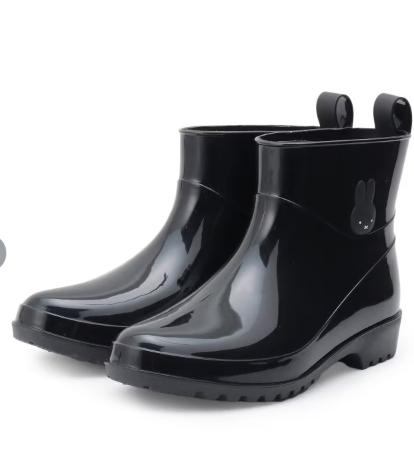 OPAQUE CLIP 미피 70주년 콜라보 숏 레인 부츠