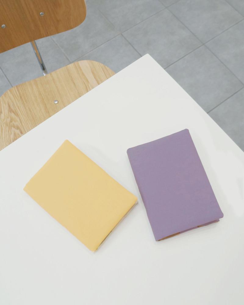 북커버 책커버 패브릭 무지 핸드메이드 다이어리 커버