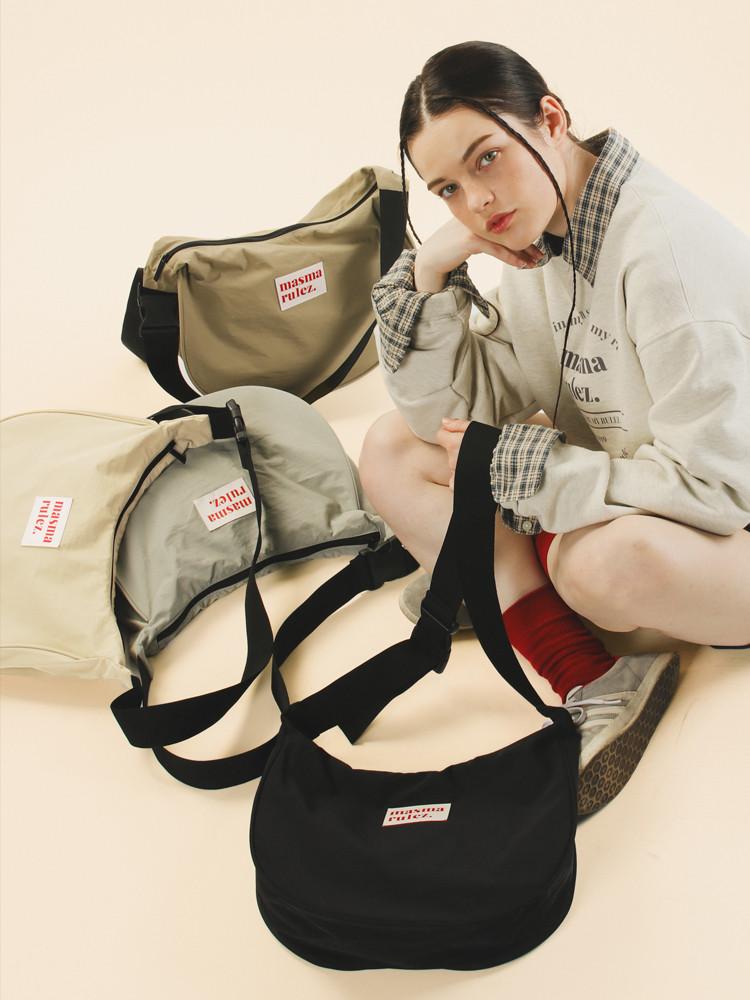 마스마룰즈 데일리 하프문 크로스백 4colors 모음