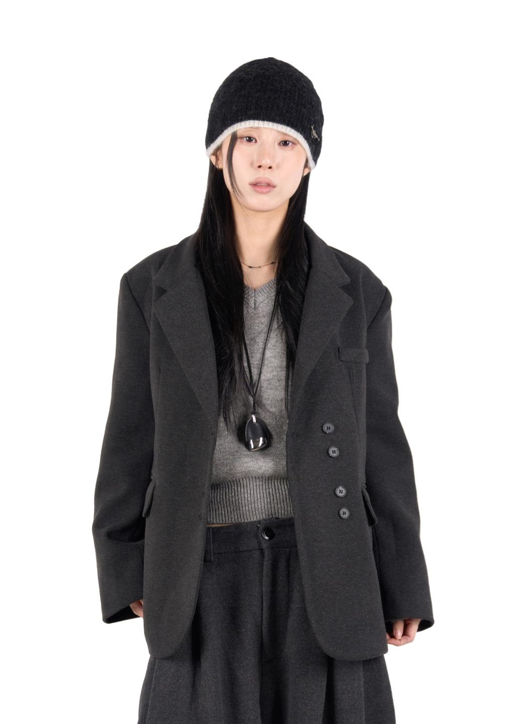 릿킴 POWDER BUTTON JACKET