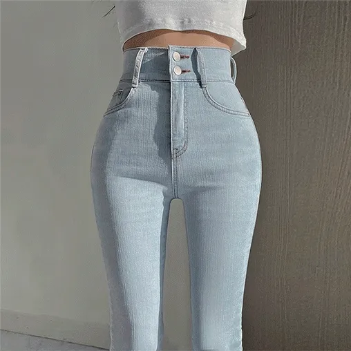 기모추가🔥[XS~L. 자체제작🤎숏/롱] '세상롱다리! 키작녀 투버튼 부츠컷' 슬림핏 하이웨스트 골반핏 데님 팬츠