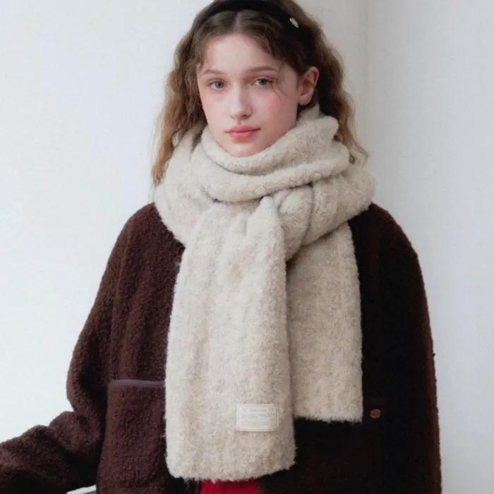 FLUFFY PUPPY MUFFLER [ TEDDY ] [M005TD]