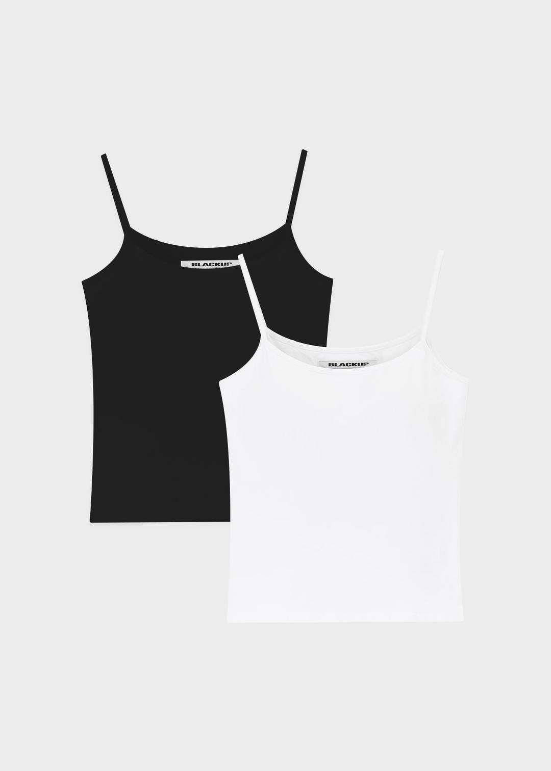 블랙업 [7천장판매] [B-BASIC] 베이직 기본 나시 (캡내장)