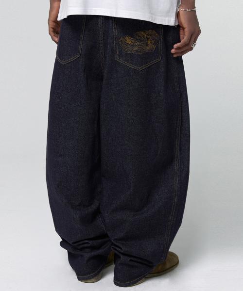 CONTOUR POCKET DENIM [RAW INDIGO]
