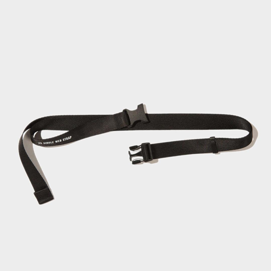 BSA 01-1A SINGLE WEB STRAP (BLACK)