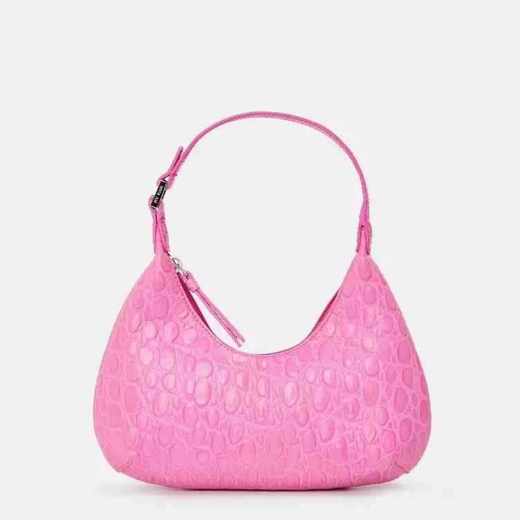 바이 파 여성 가죽 숄더 가방 핑크 By Far Women's Leather Shoulder Bag Pink 70961606
