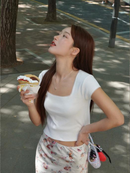 MAGNOLIA Lace Top(매그놀리아)_IVORY