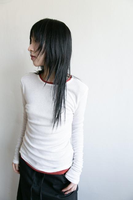 tencel round color top(4colors)