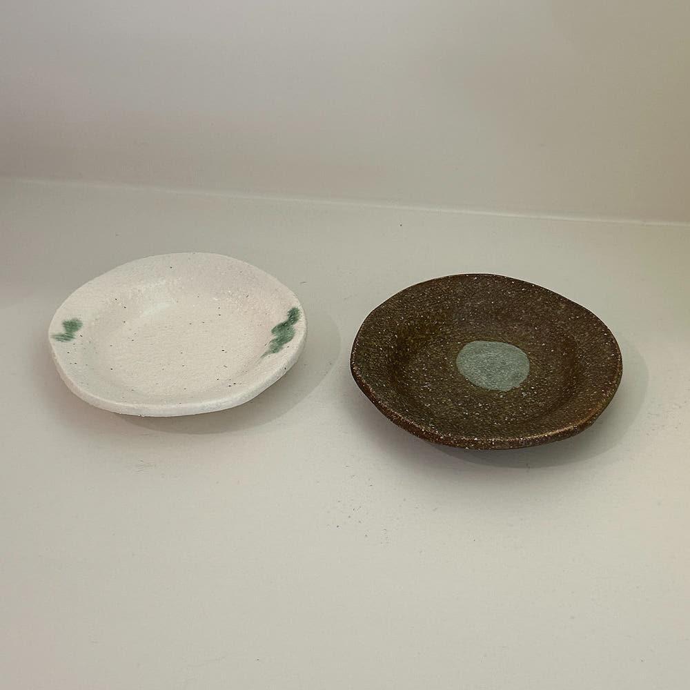 일제 납작 원형 종지 2type