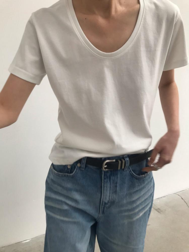 24SS we are 위아 파크 애리넥 리사이클 코튼 반팔 티셔츠