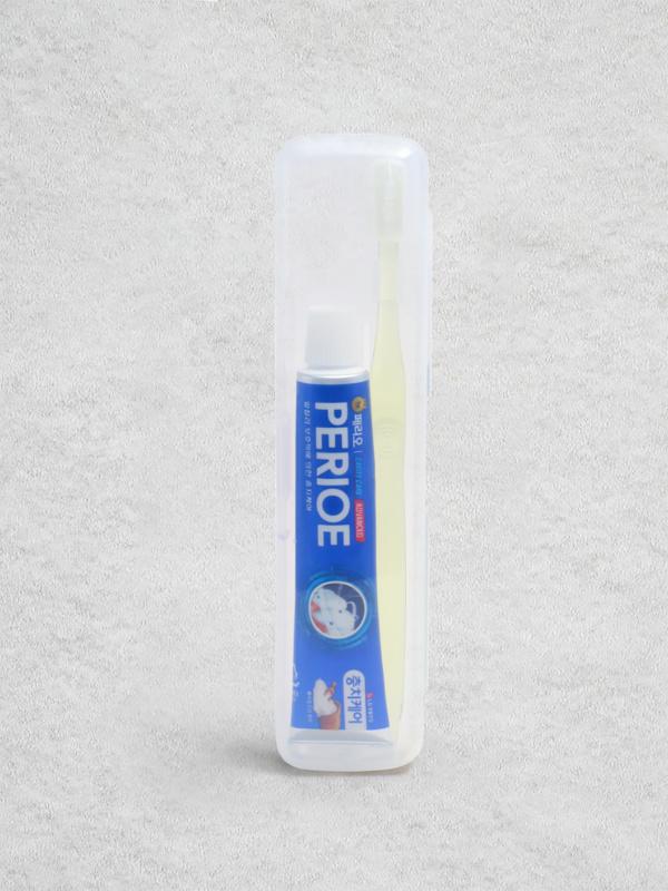 페리오 휴대용 치약 칫솔 세트