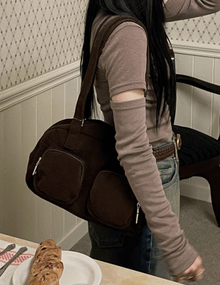 르누이골덴포켓숄더백