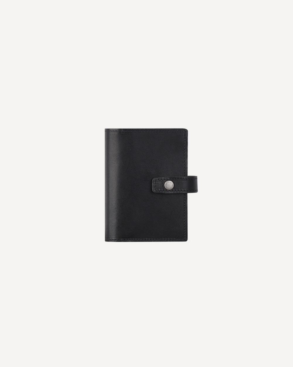[1/16 순차배송]  DANTE Layered Binder Wallet (mini) / Vintage black