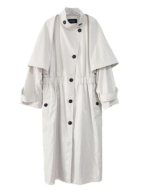 은주고 DEBALL SAFARI COAT IVORY EUNJUKOH