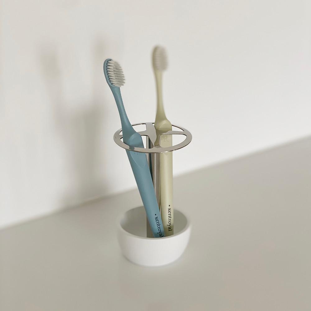 스테인레스 칫솔통 칫솔꽂이 칫솔거치대