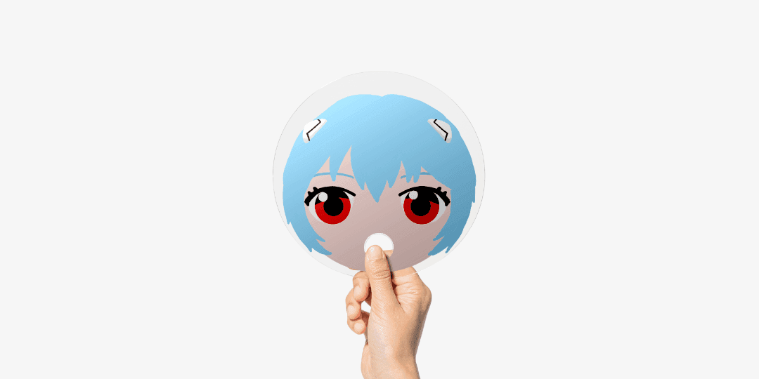 CHCl3 아야나미 레이 플러시 부채 ㅣ 마플샵