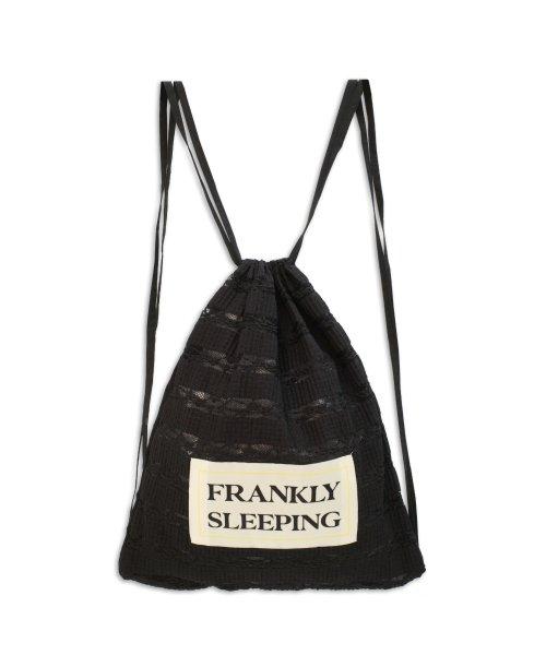 Frankly Sleeping String Bag, Black