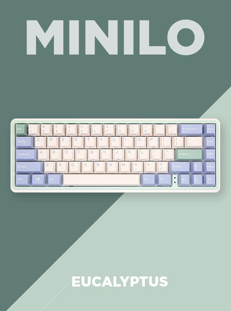 VARMILO MINILO 65 유칼립투스 유무선 2Mode 블루투스 기계식 키보드
