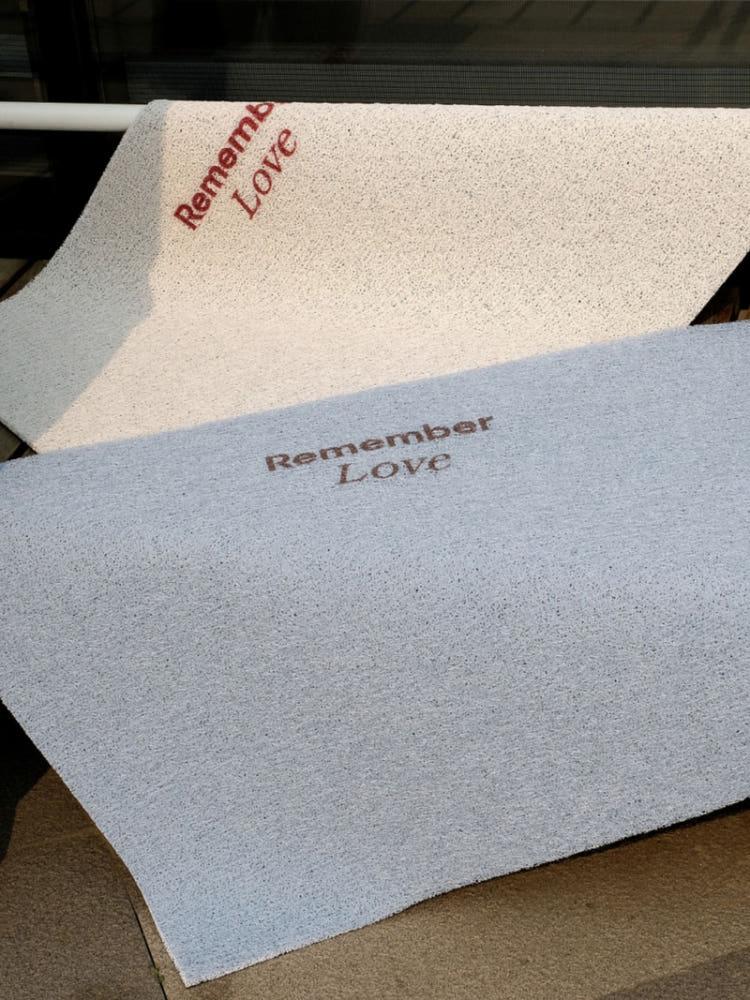 오브젠탈 리멤버 러브 논슬립 도어 욕실 매트 4종