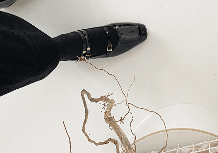 Ror Three  Strap Enamel Black 롤 3스트랩 에나멜 블랙