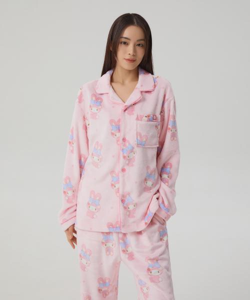 [산리오캐릭터즈] 노곤노곤 수면 파자마(LIGHT PINK)_SPPPF4VU01