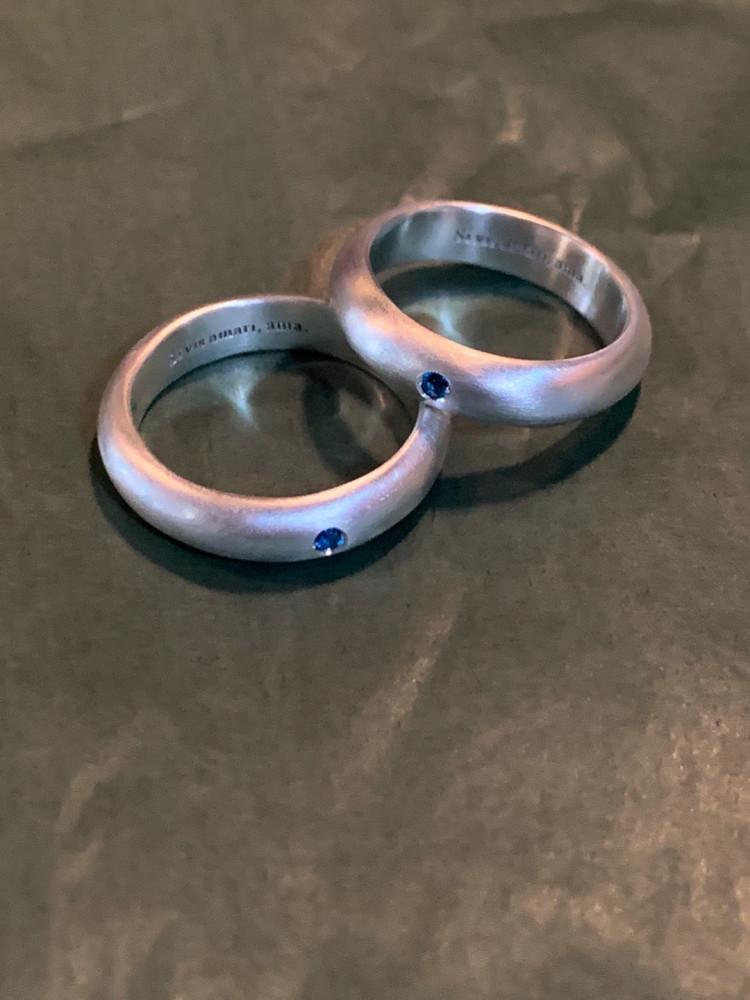 [moha] 곡반지 3.5mm / 4.5 mm