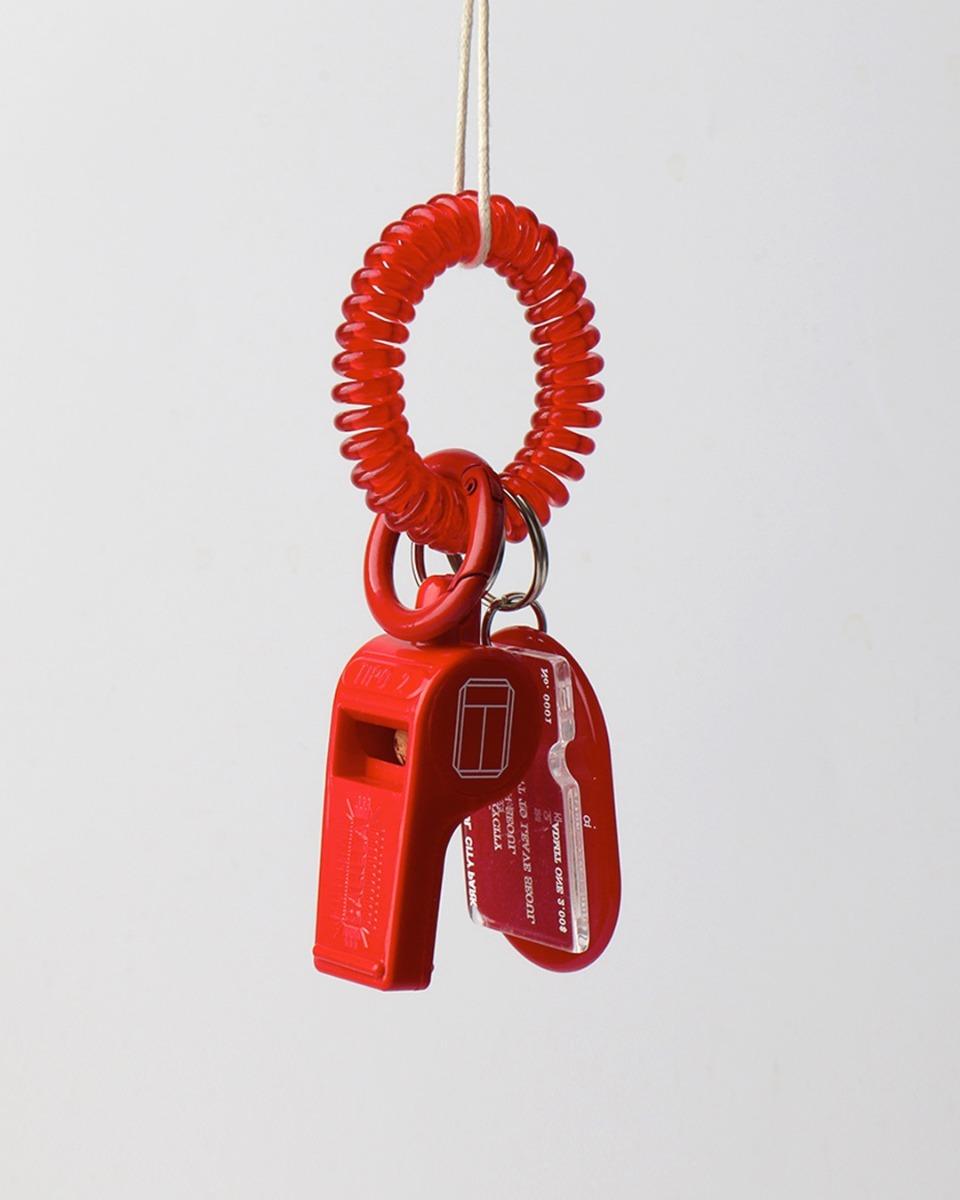 토일렛 휘슬 키링 레드 TOILET WHISTLE KEYRING(RED)