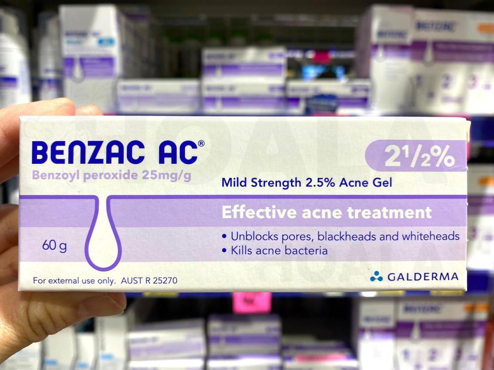 벤작 아크네 트리트먼트 겔 2.5% BENZAC AC 60g