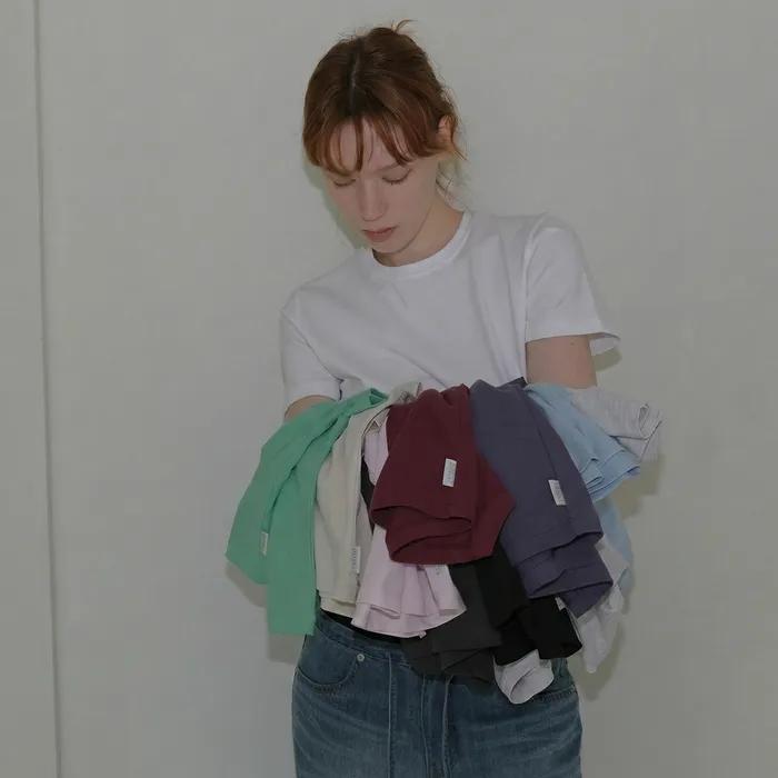 [2 PACK] Base Crop Tee_10colors