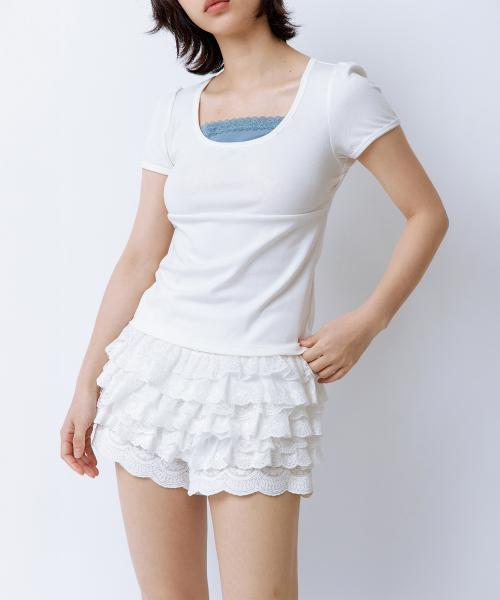 틸리 백 오픈 탑 화이트