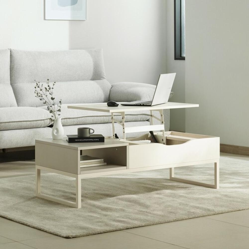 [일룸] 델타 리프트업 쇼파 테이블 / 수납 거실 보조 높이 조절