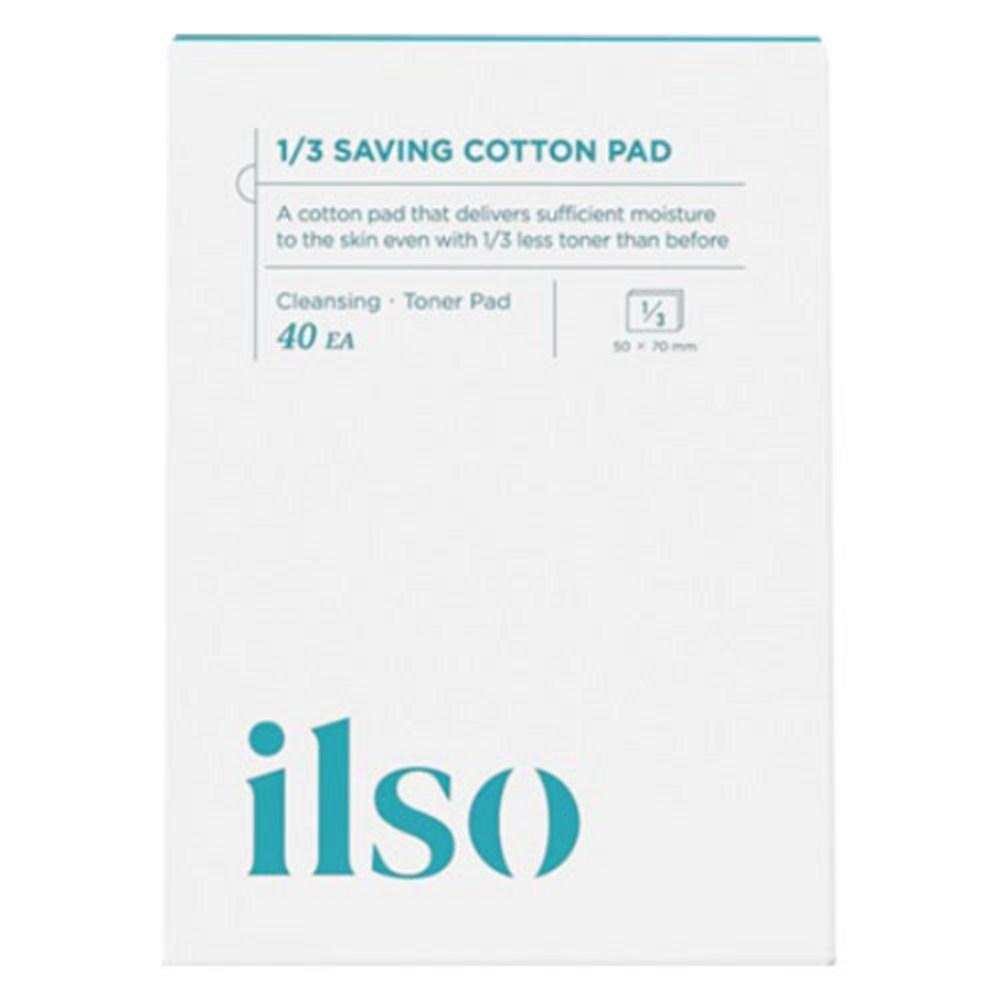 일소 1/3 세이빙 코튼 패드, 40개입, 1개 - 화장솜/면봉 | 쿠팡