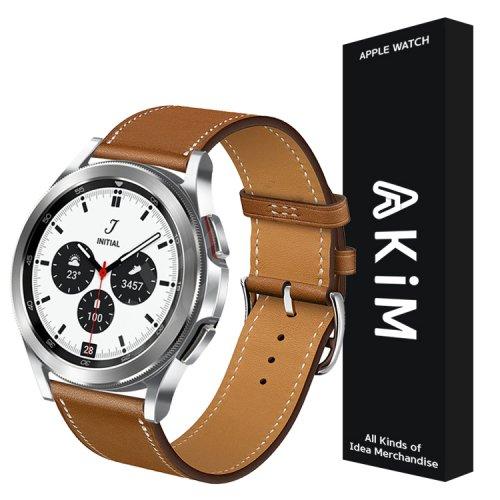 갤럭시워치 피렌체 소가죽스트랩 갤럭시워치 6/6 클래식/5/5 프로/4/3/액티브2/기어/S3/S2/프론티어/스포츠