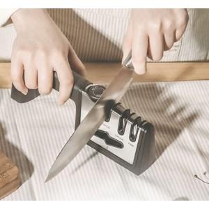 백지생활 프리미엄 나이프 샤프너 칼갈이 가위갈이, 혼합색상