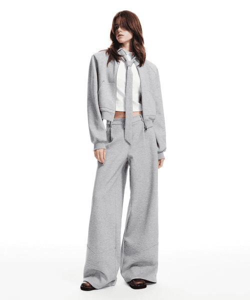 넥 버클 웨스턴 타이 집업