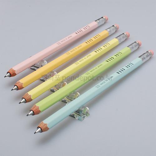기타보쉬 목재샤프 우드노트(Wood Note) 0.5mm - 파스텔바디