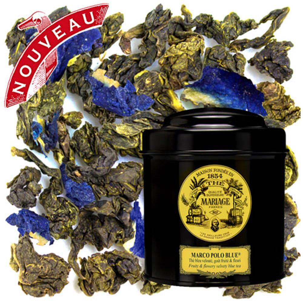 마리아쥬 프레르 청차 마르코 폴로 블루 리필 틴케이스 티백