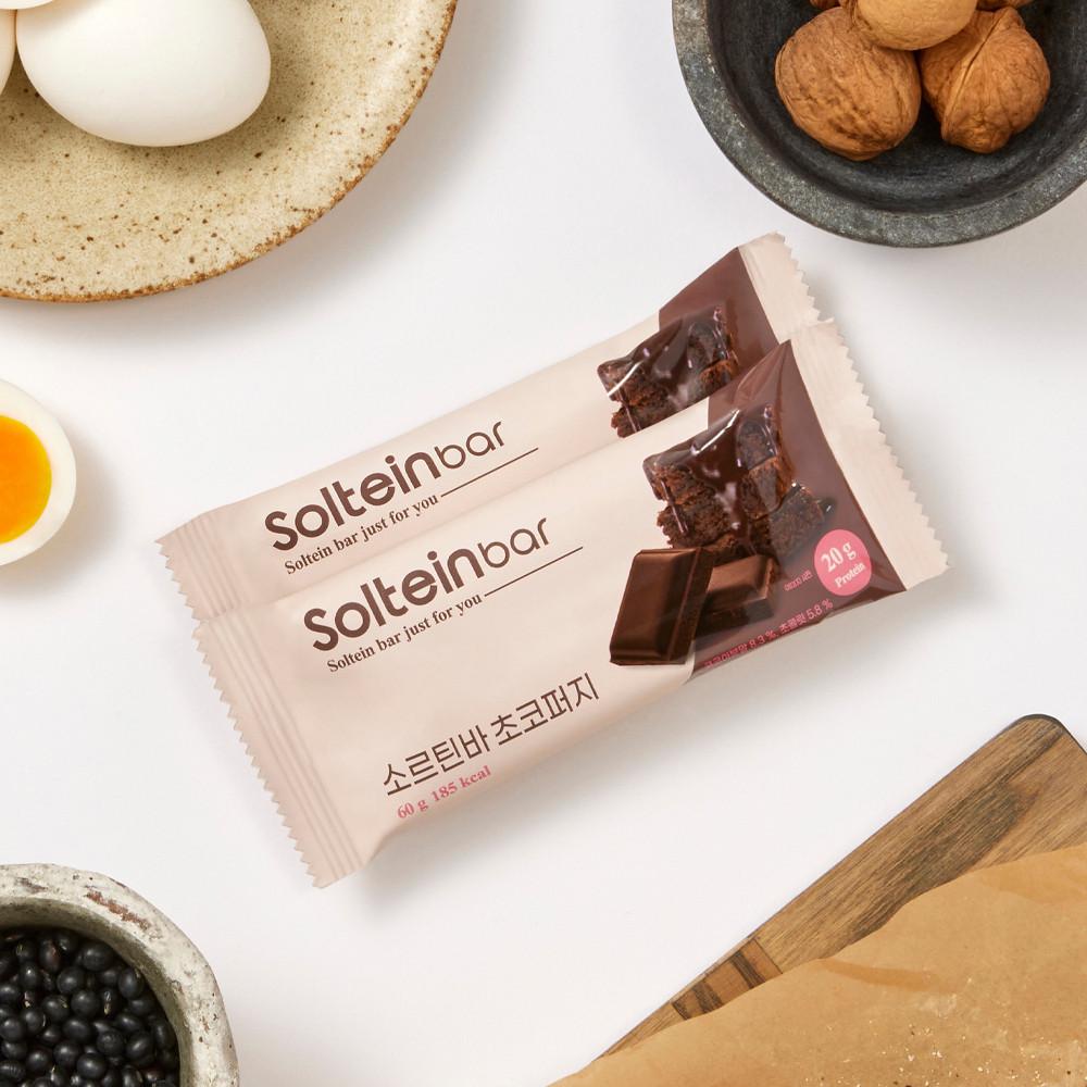 소르틴 프로틴바 에너지 단백질 바 초코퍼지 단백질 20g 식사대용 60g 소르틴바 [원산지:국산]