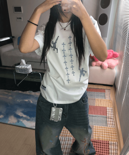 jump! 오버핏 반팔티