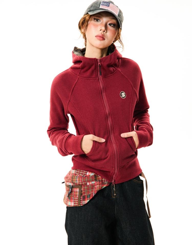 YOUNG STAGE Sporty Slim Sweat Jacket