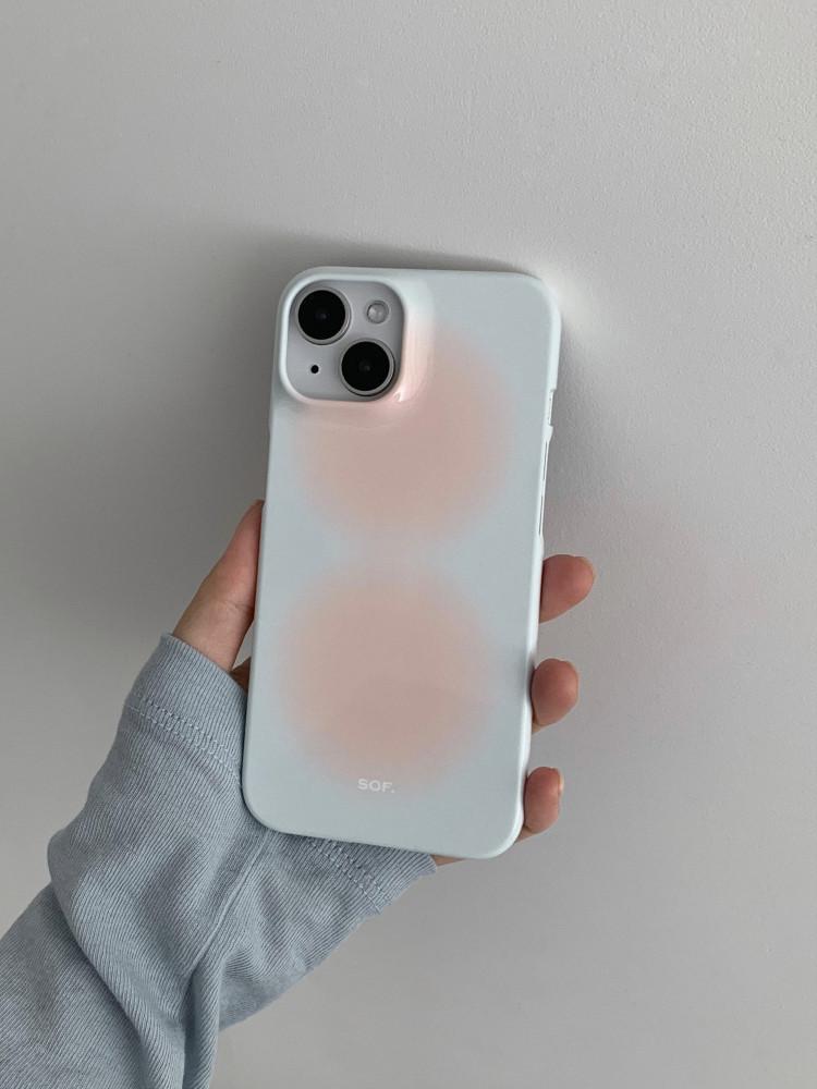 소프 | double coral cheek 유광하드 폰케이스